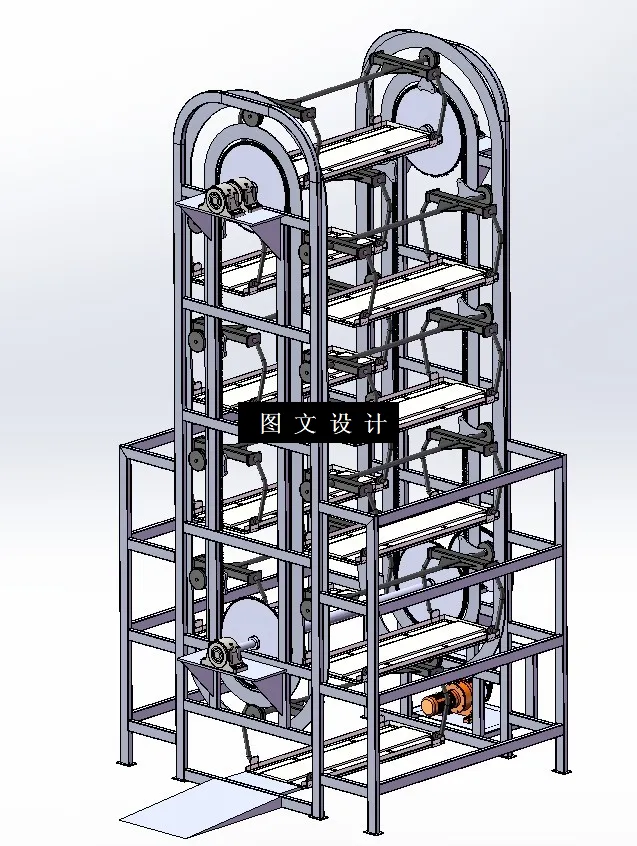 N4103-基于PLC立体停车库设计【含SW三维图】