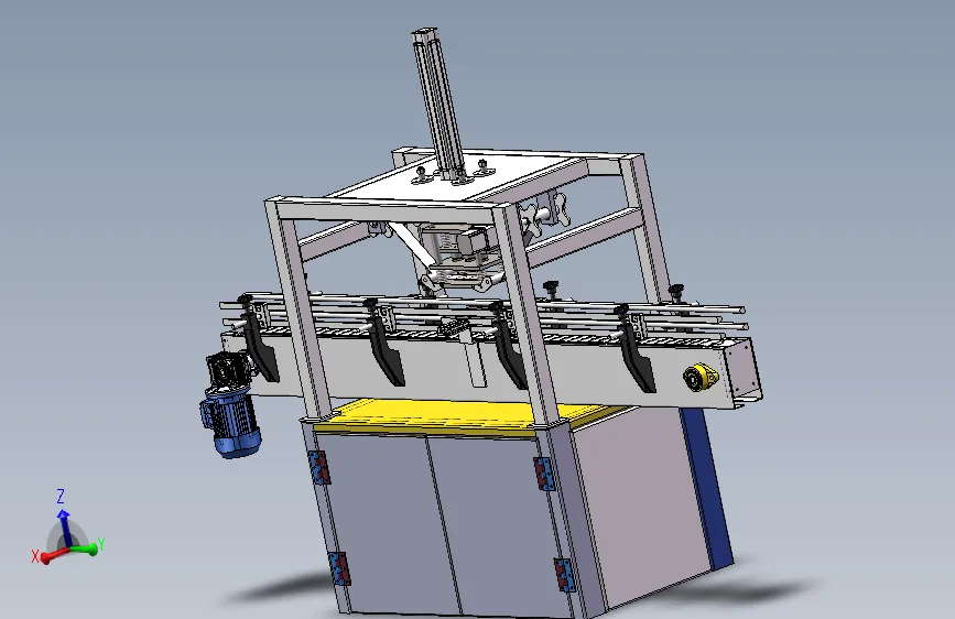 N4113-塑料瓶瓶口自动封口机系统设计【含SW三维图】