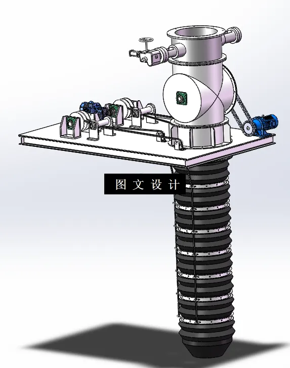 N4114-散装机设计【含SW三维图】