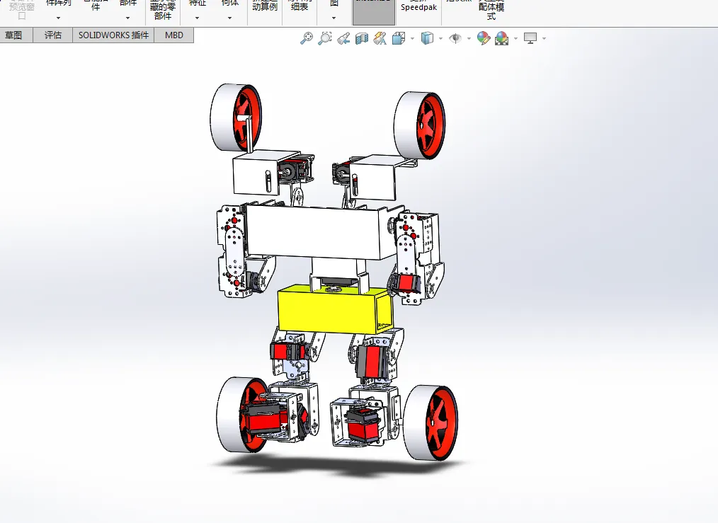 Z1924-变形金刚机器人设计【含SW三维图】