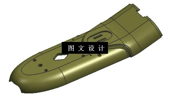N4376-剃须刀手柄上盖注塑模具设计【含UG三维图】