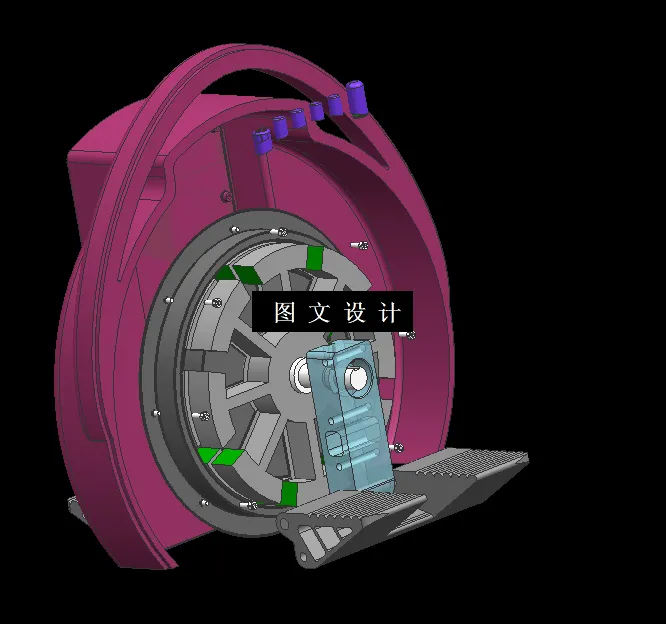 N4384-智能独轮车的机械系统设计【含三维图】