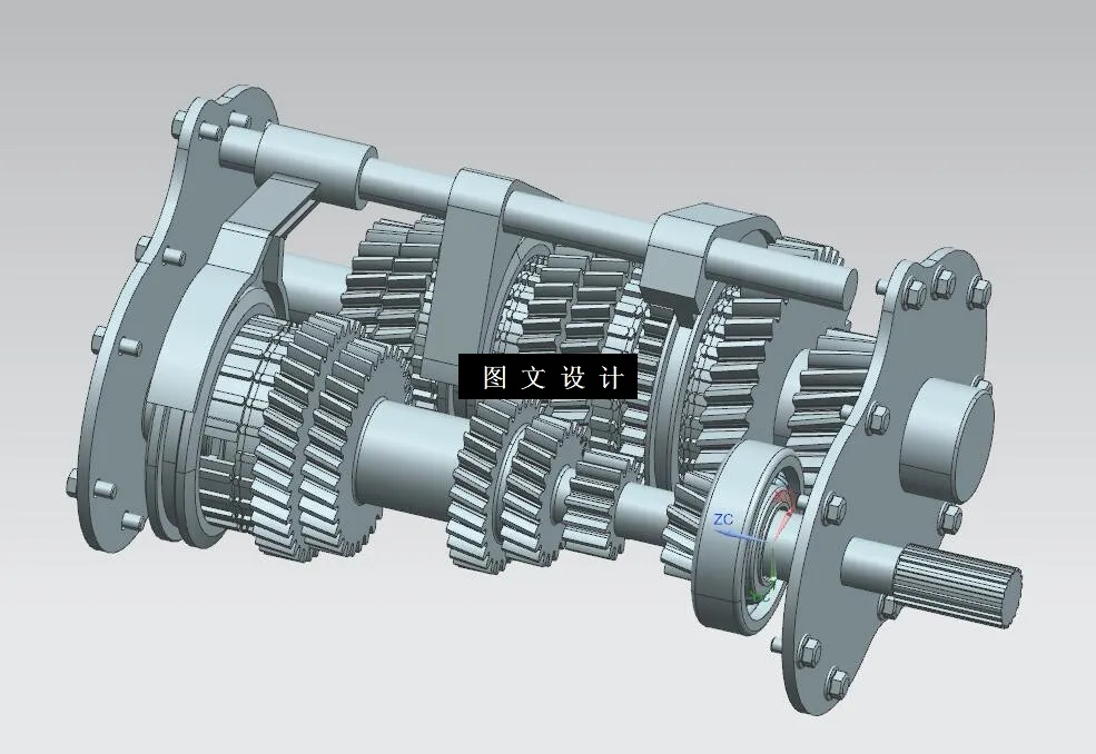 N4398-某乘用车变速器设计【含UG三维图】