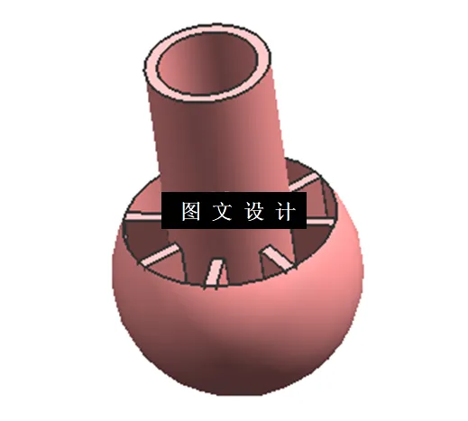 N4354-塑料球柄注塑成型零件数控加工及成型模拟【含UG三维图】