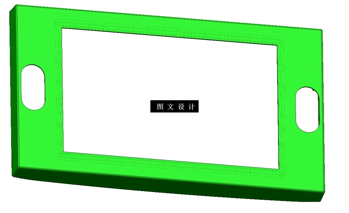 N4343-长虹液晶电视机前盖注塑模具设计【含UG三维图】