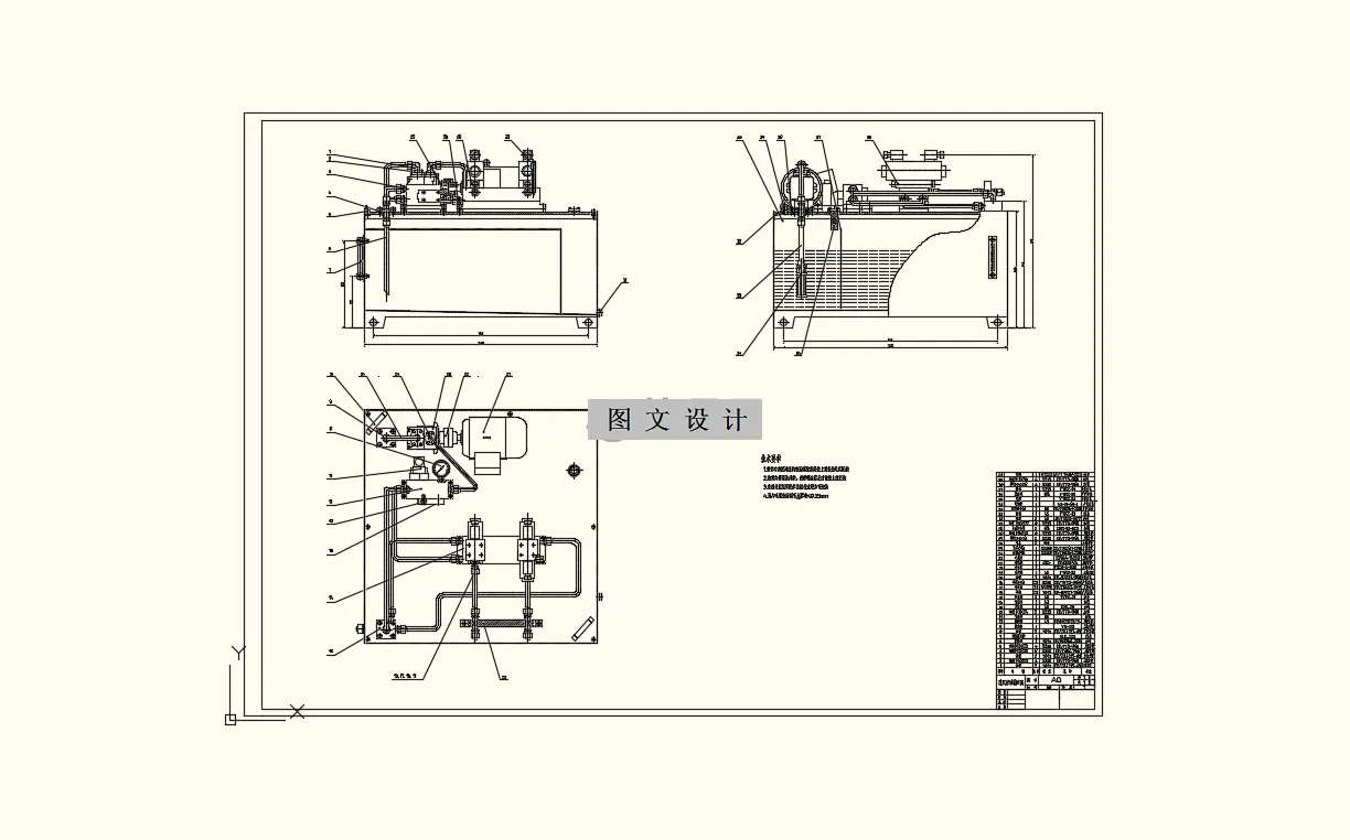 N4699-棒材推钢机液压传动系统设计