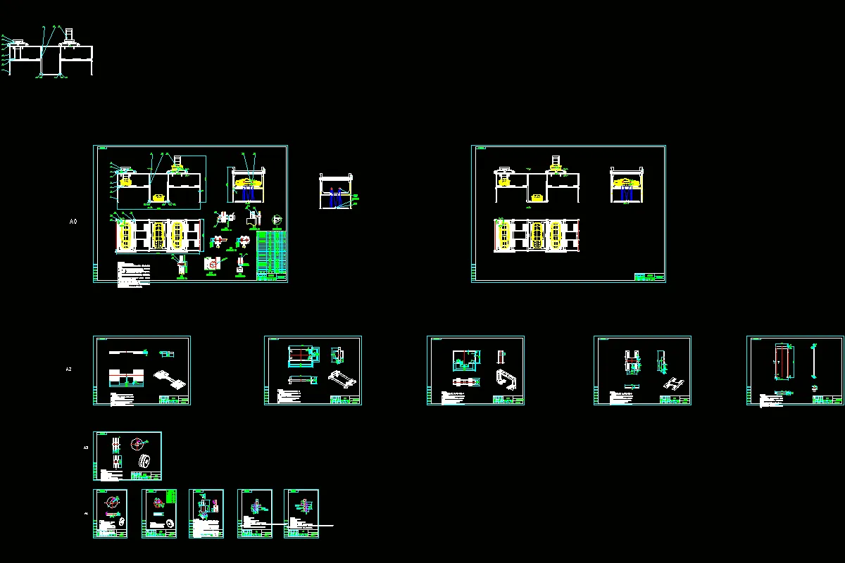 汇总CAD图纸12张