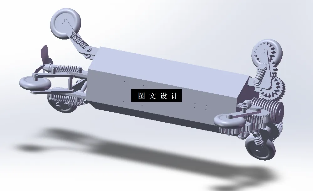 N5149-输水管道内壁检测机器人的结构设计【含SW三维图】