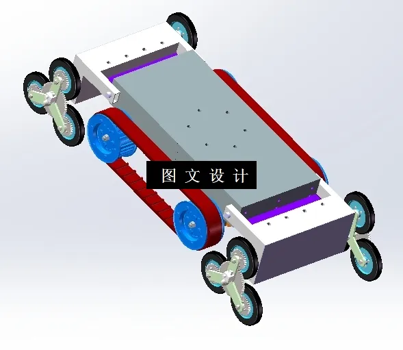 N5151-可拆分式全地形探测机器人设计【含SW三维图】