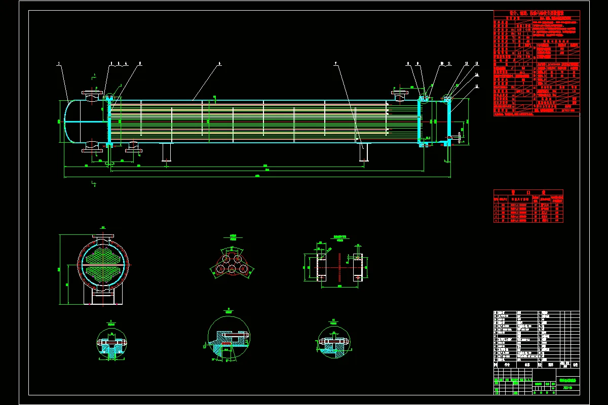 N5491-F110填料函式换热器设计
