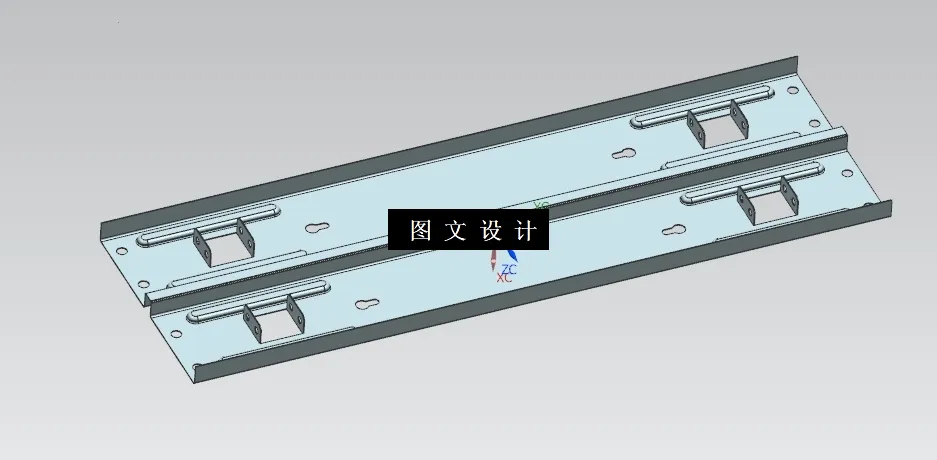 N5592-压板地板冲压模具设计