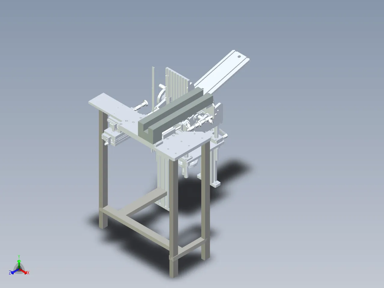 Z2116-自动化包装流水线取袋开袋模块结构设计【含三维图】