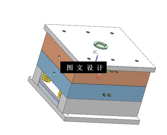 3D模具装配图