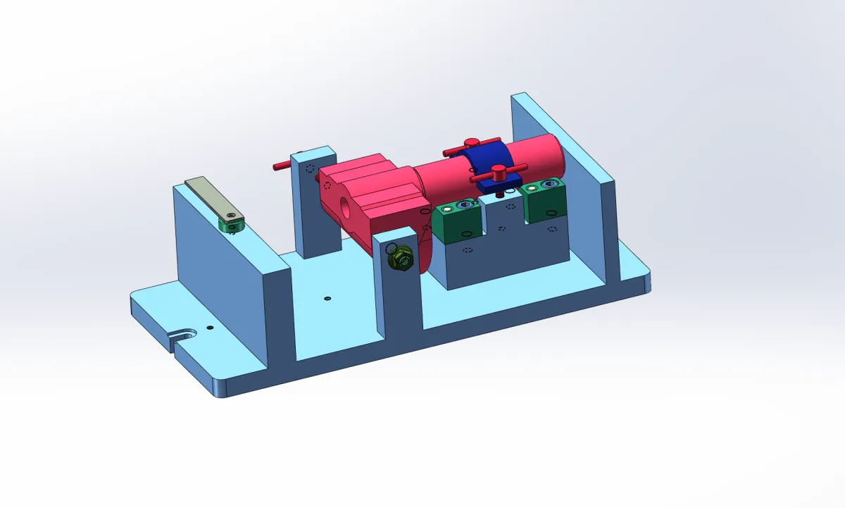 N4753-底板座架加工工艺及铣上平面夹具设计【含SW三维图】