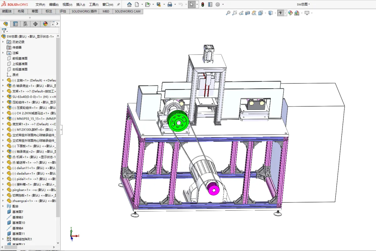 N4767-多功能切菜机的设计【含SW三维图】