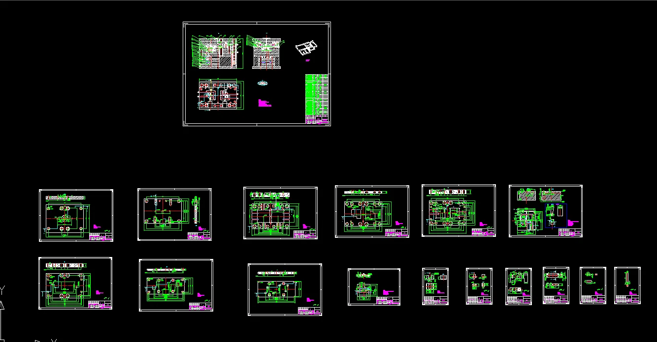全部CAD图纸17张