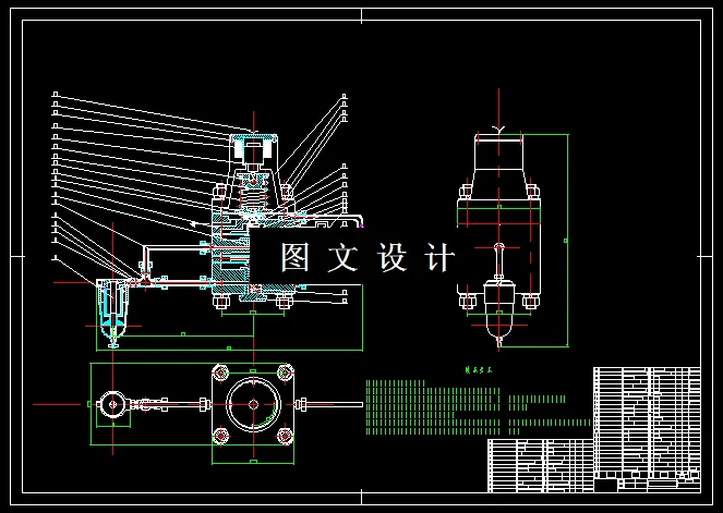 结构电控装配图