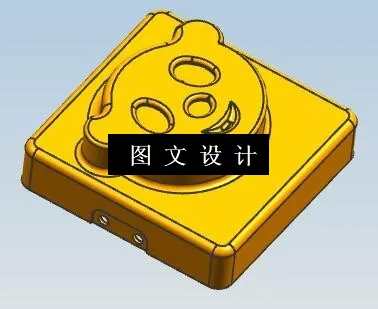 N5943-熊头食品模具注塑模设计【含UG三维图】