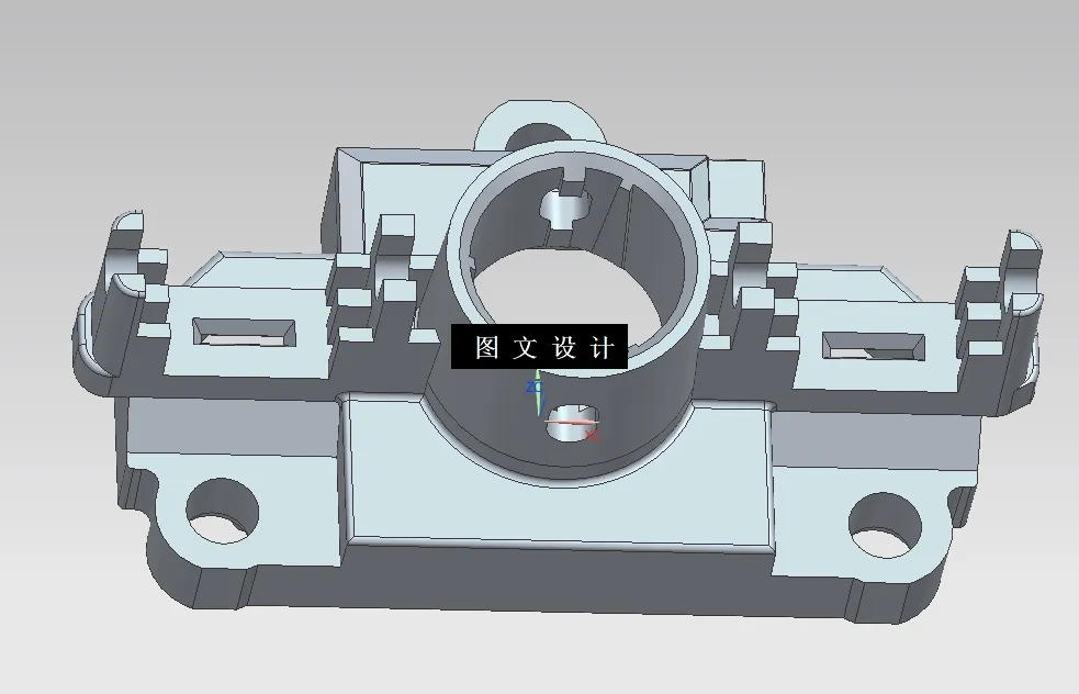 N6535-导光板支撑支架注塑模具设计【含UG三维图】