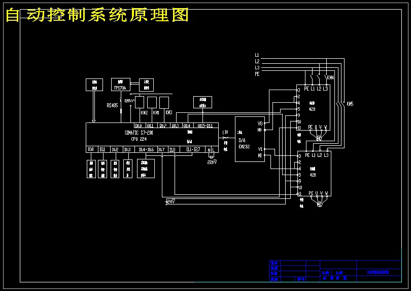 控制系统原理图