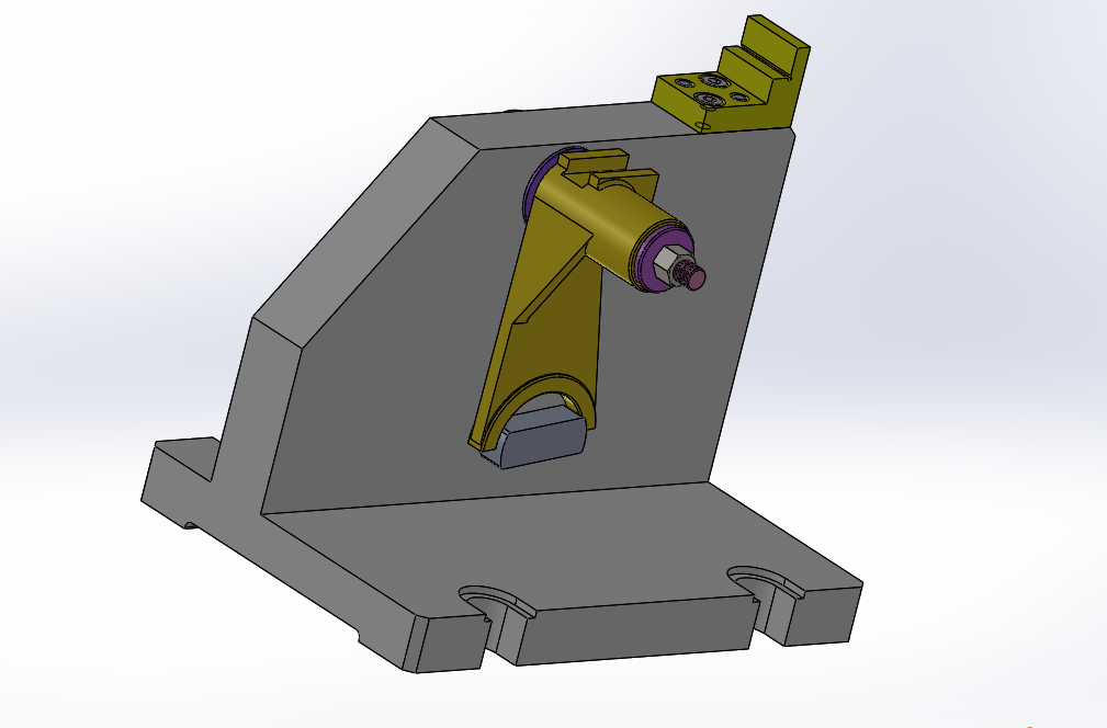 KS58-CA6140拨叉机械加工工艺规程及铣槽夹具设计【含SW三维图】