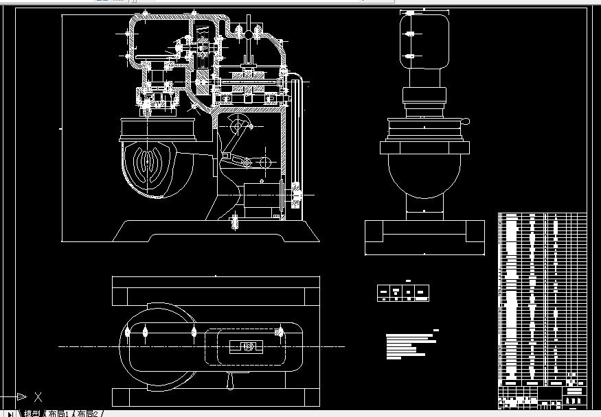 A0104-立式打蛋机的设计