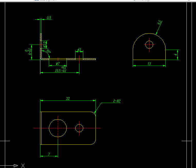 A0156-显示器支架冲压模设计