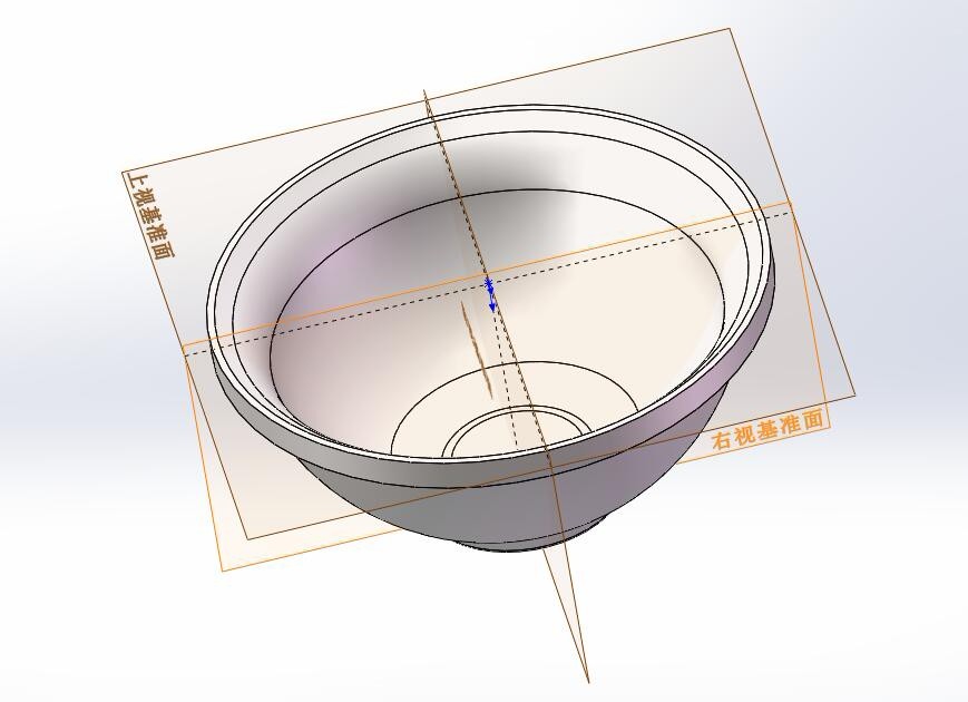 A719-家庭塑料碗注塑模具设计[含SW三维图]