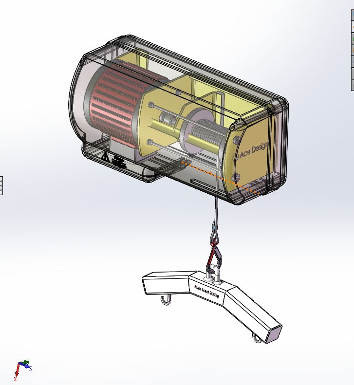 A797-便携式绞盘机牵引越障工艺及装置设计[含SW三维图]