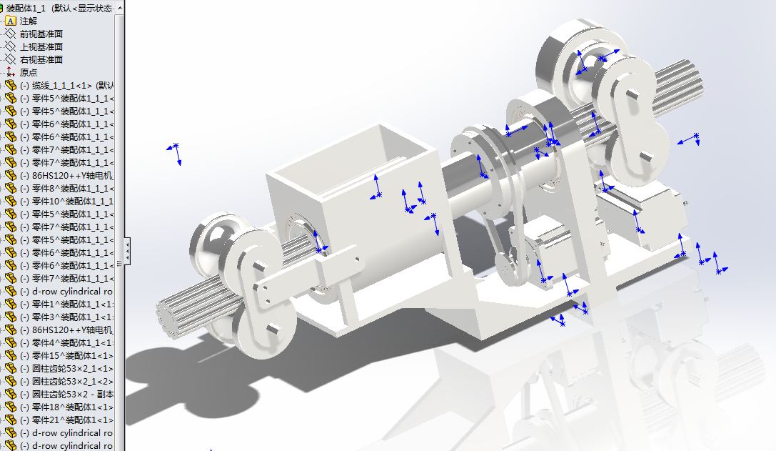 A799-高空固定缆道除垢清理装置设计[含SW三维图]