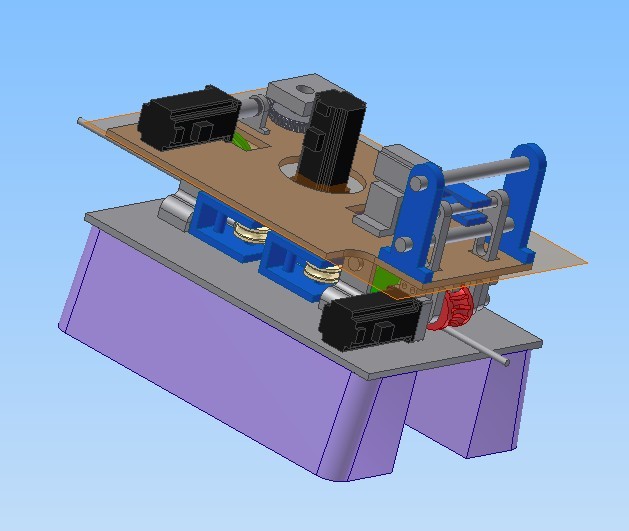 A989-高速过障超高压巡线除冰机器人设计[含Proe三维图]
