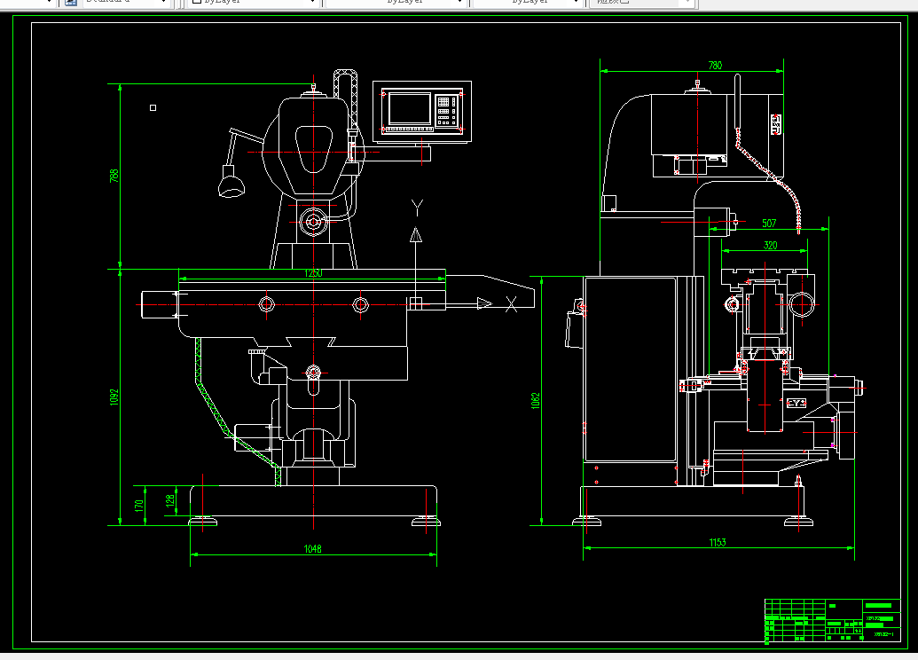 B248-X6132铣床数控化改造及垂直进给机构设计