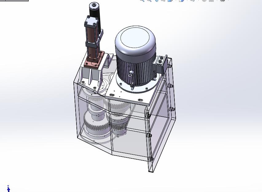 B327-立式镗铣床主传动系统设计[含SW三维图]