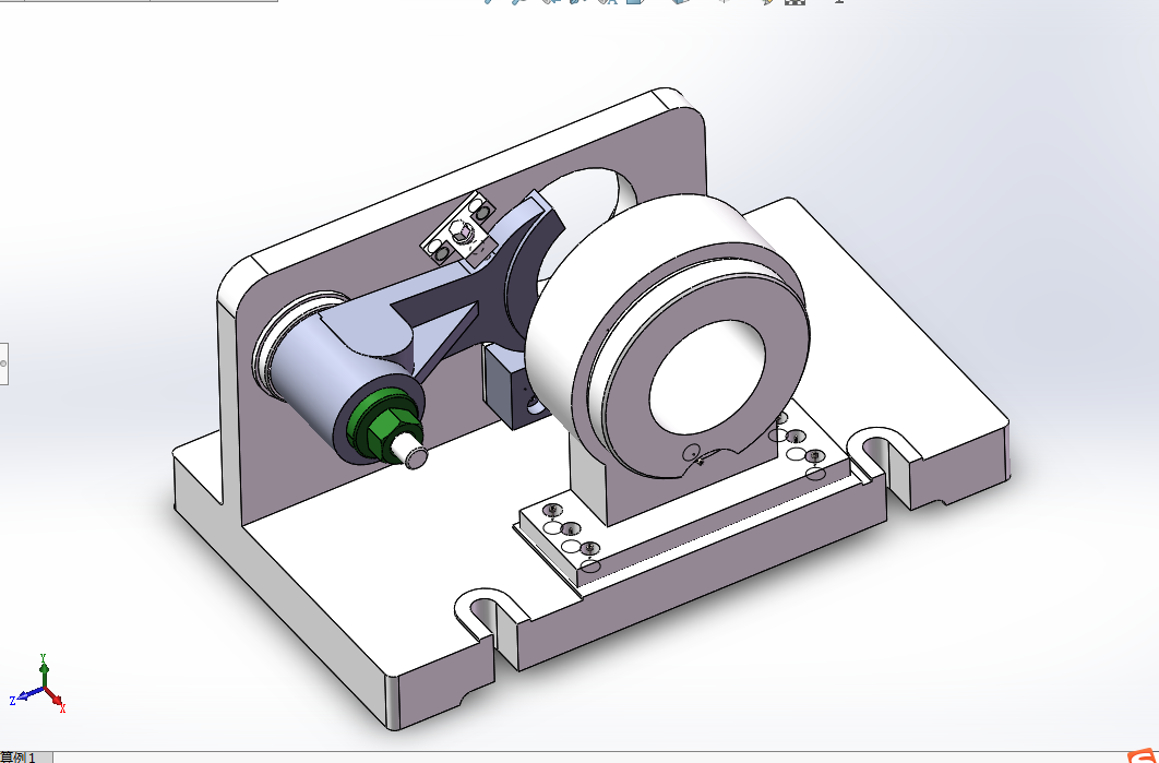 KS241-叉杆零件的加工工艺及镗R35孔夹具设计[含SW三维图]