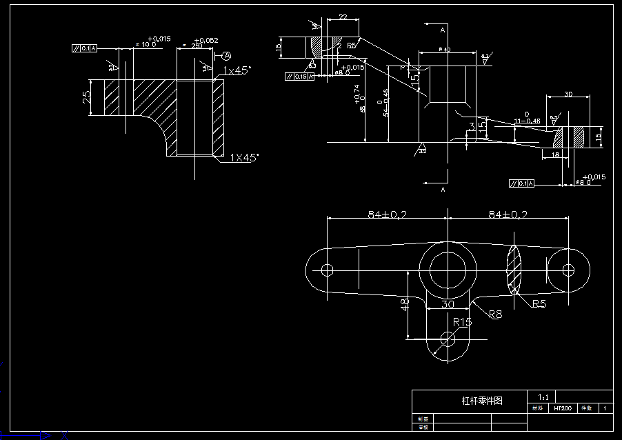 KS602A-等臂杠杆加工工艺及铣φ40上端面夹具设计