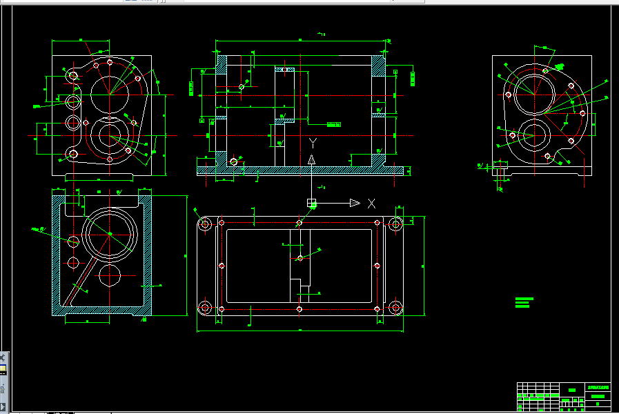 W436D-变速器箱体机械加工工艺及夹具设计[2套夹具毕设版]