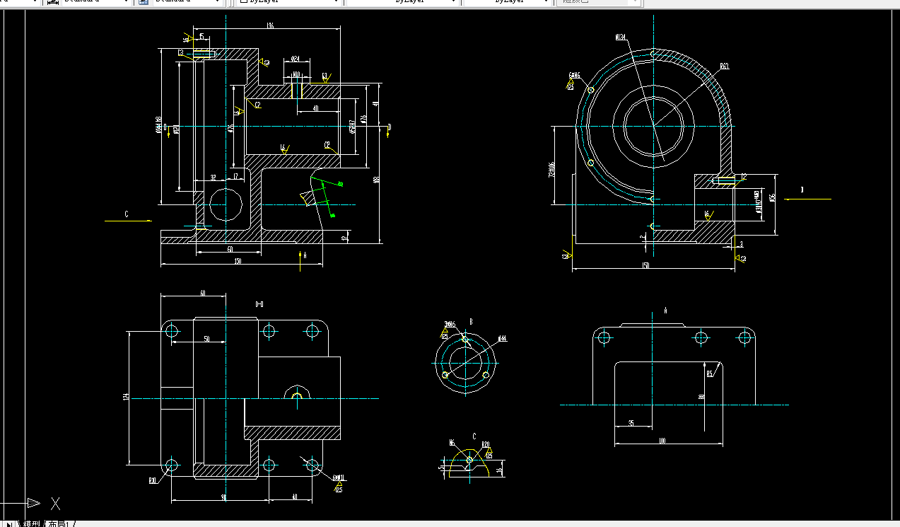 KS756-蜗轮箱体加工工艺规程及工艺装备的设计[2套夹具毕设版]