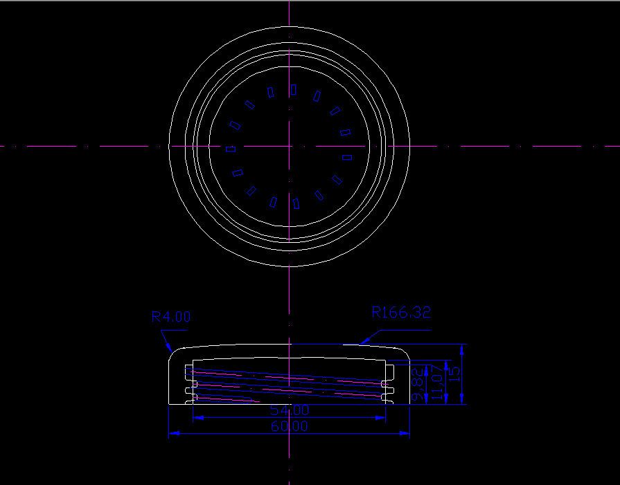 H059-高档化妆品瓶盖注射模具设计
