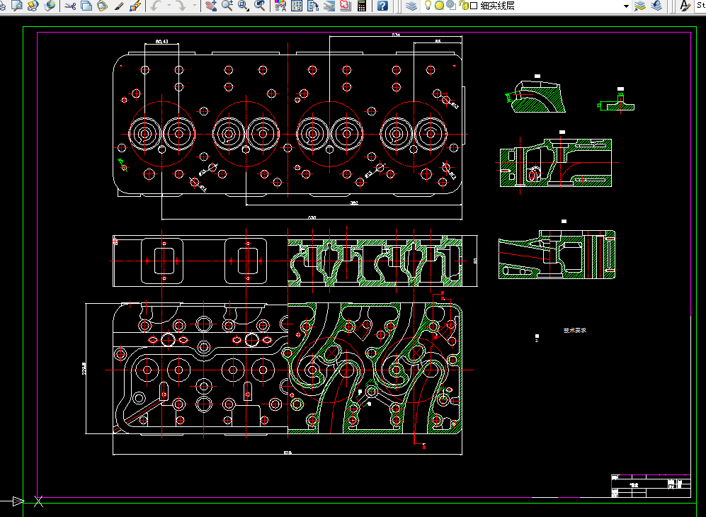 H246-柴油机气缸盖设计