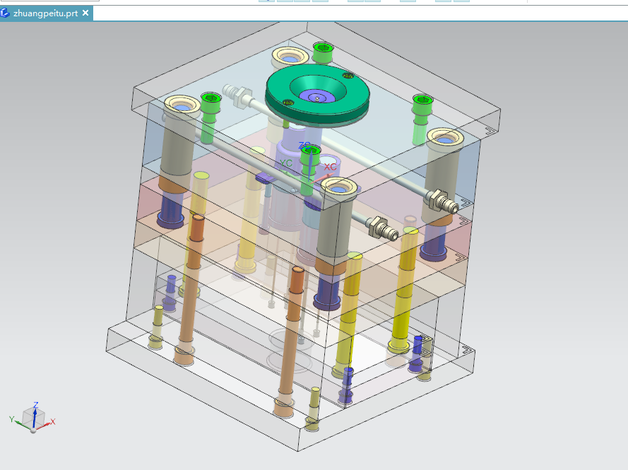 H667-连接座注塑模具设计[含UG三维图]