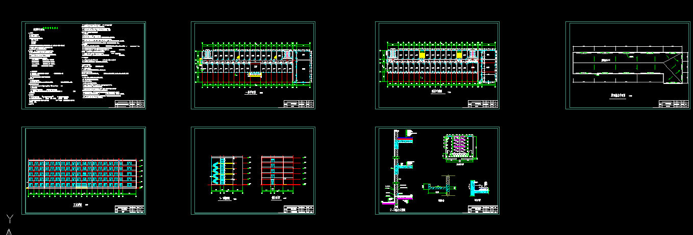 J935-某企业办公楼设计及施工-5层5000平米