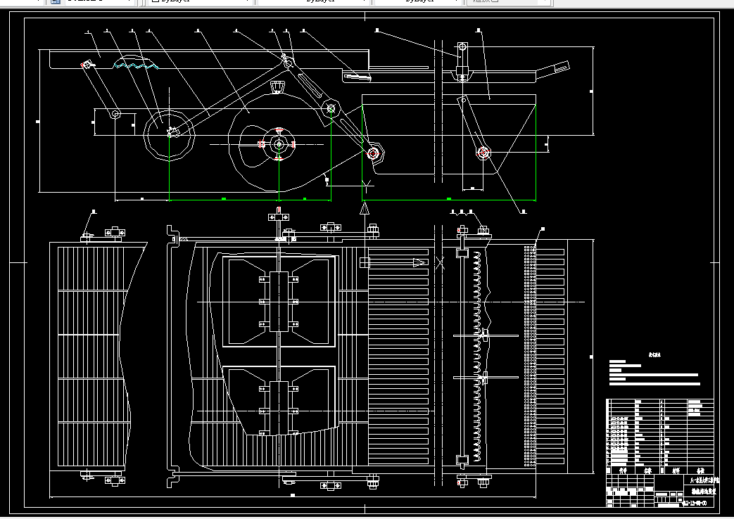 K113农业机械学课程设计-谷物联合收获机清选装置工作部件的设计-喂入量12KG