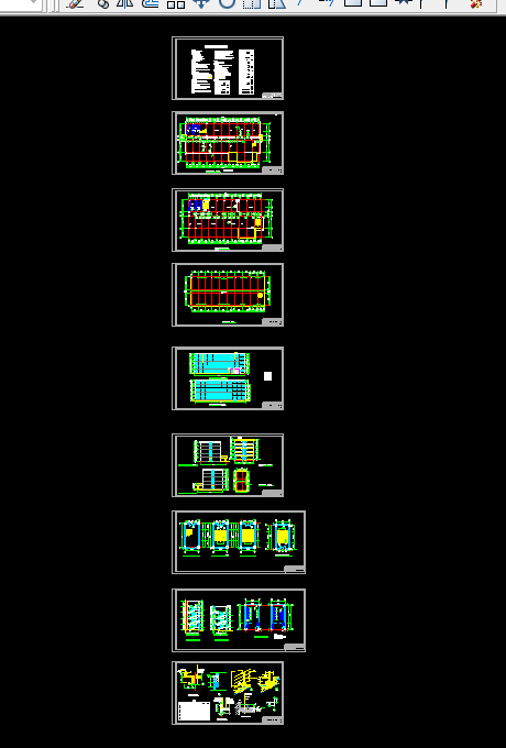 K405-安阳第一中学教学楼设计-5层6244平米