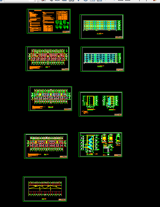 K445-濮阳市书香门第住宅楼设计-5层3414平米，三单元3户型
