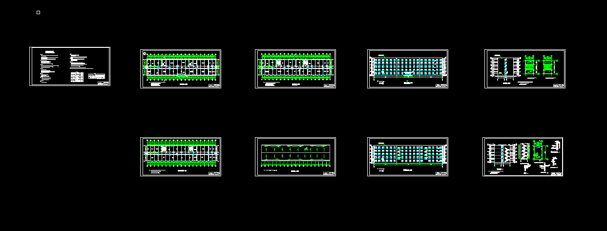 K450-新郑市第一中学教学楼设计-5层6249平米
