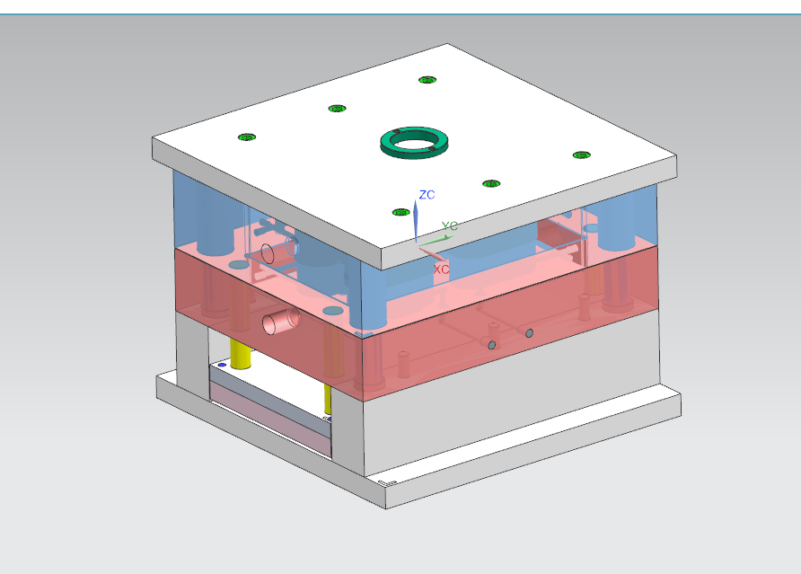 K541-穿线盒注塑模具设计[含UG三维图]