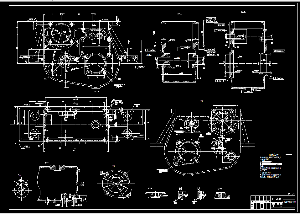 K689-分动器壳体加工工艺及钻工艺孔夹具设计