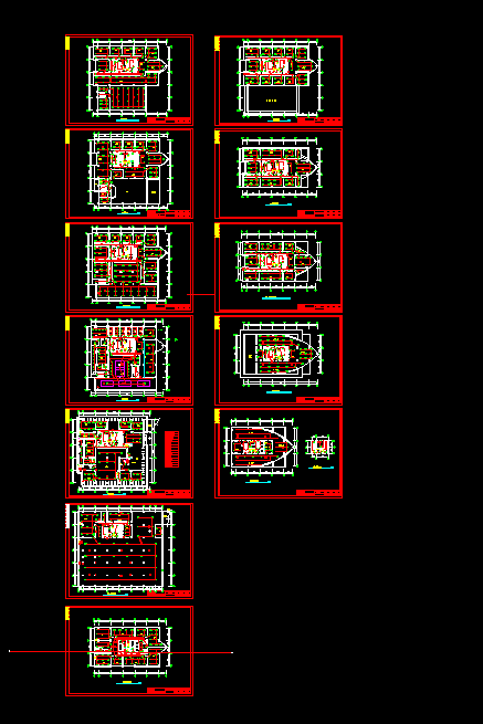 L353-某商业集团办公楼消防报警及照明系统设计