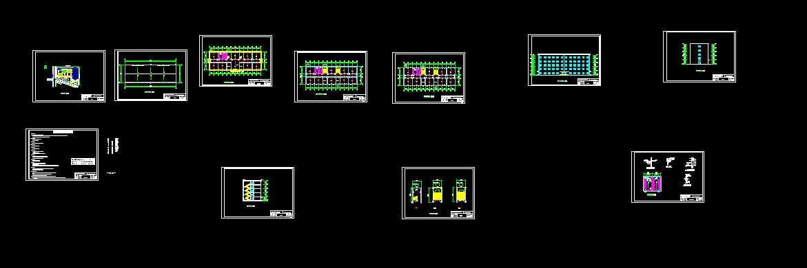 L672-某五层框架结构中学教学楼设计-4384平米