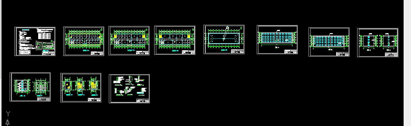 L680-四层中心行政办公楼设计-2794平米